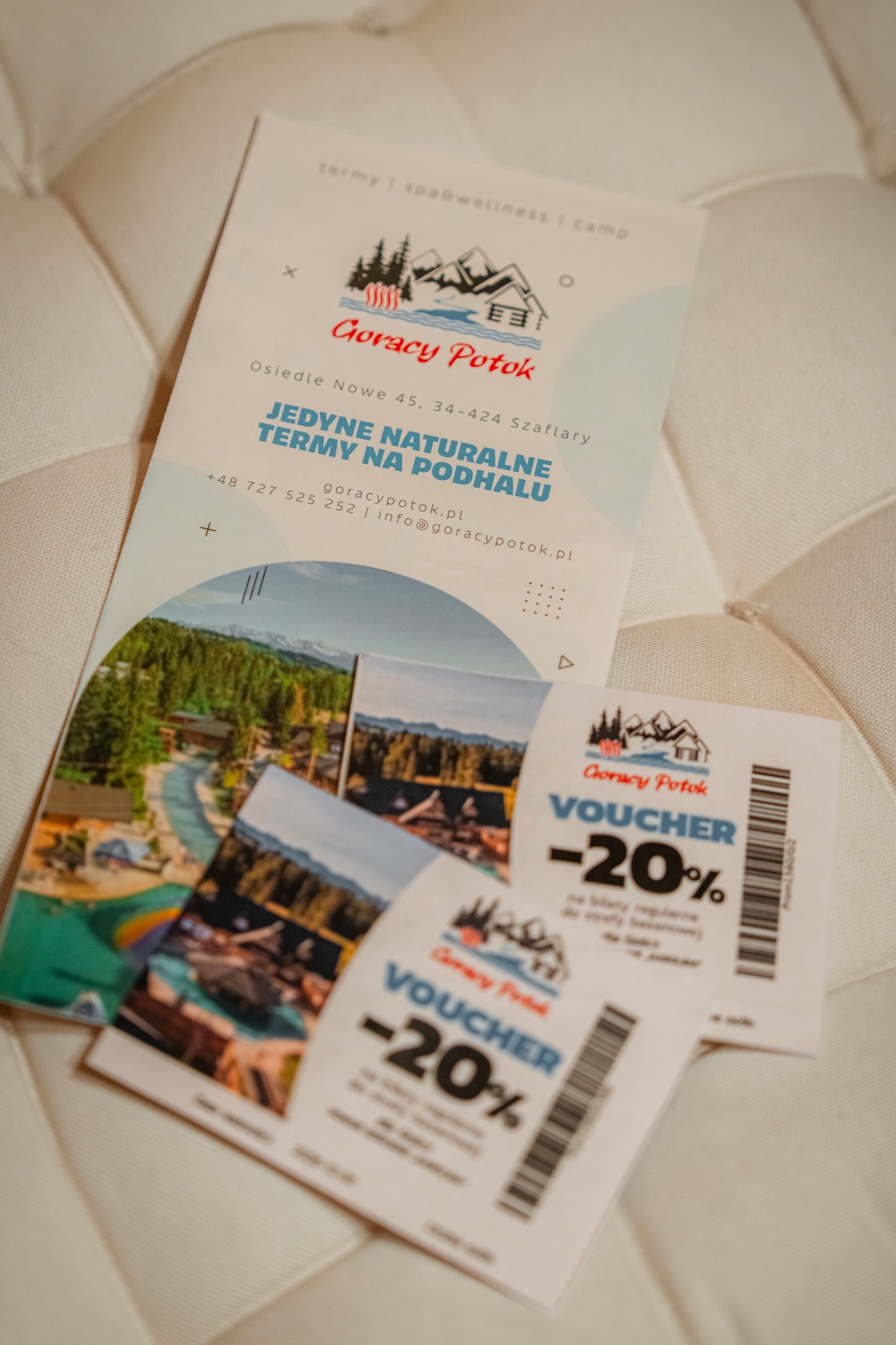 Voucher -20% na Gorący Potok